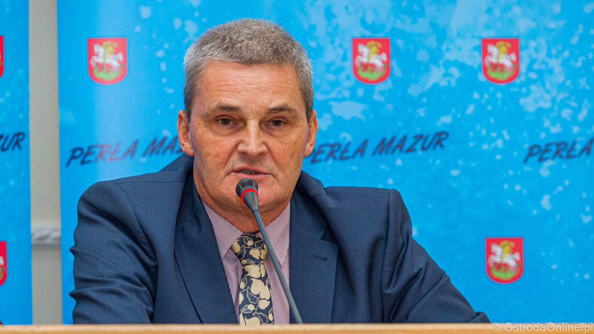 Burmistrz Ostródy Zbigniew Michalak, foto: ostrodaonline.pl