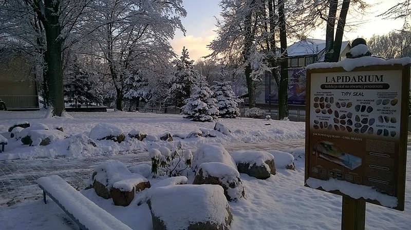 Lapidarium zimą. foto: SP2