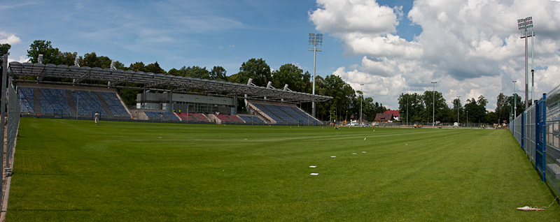 Stadion w Ostródzie. Foto: Jacek Piech