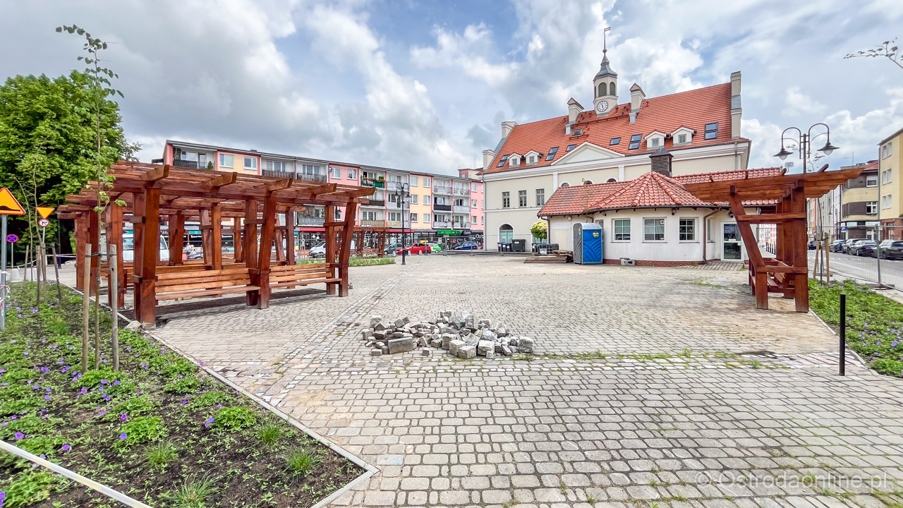 Plac Tysiąclecia OdNowa - inwestycja realizowana była w ramach budżetu obywatelskiego