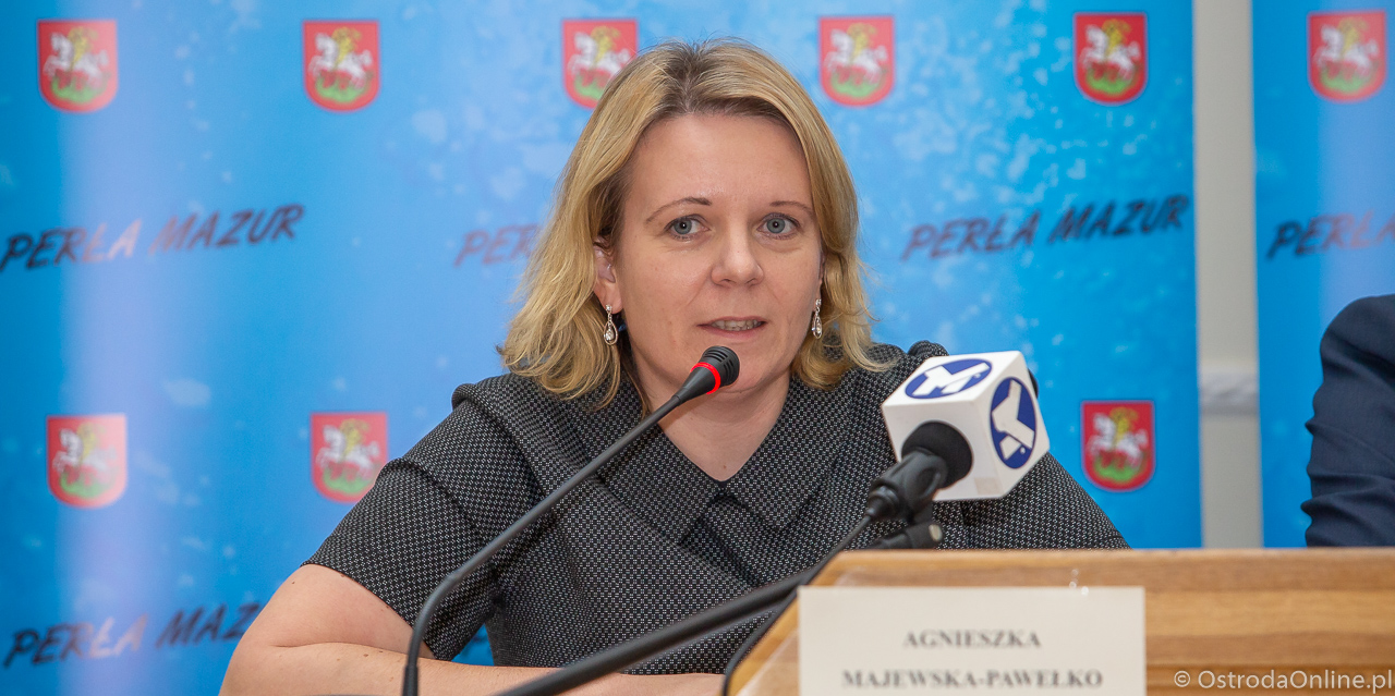 Zastępca burmistrza Agnieszka Majewska-Pawełko