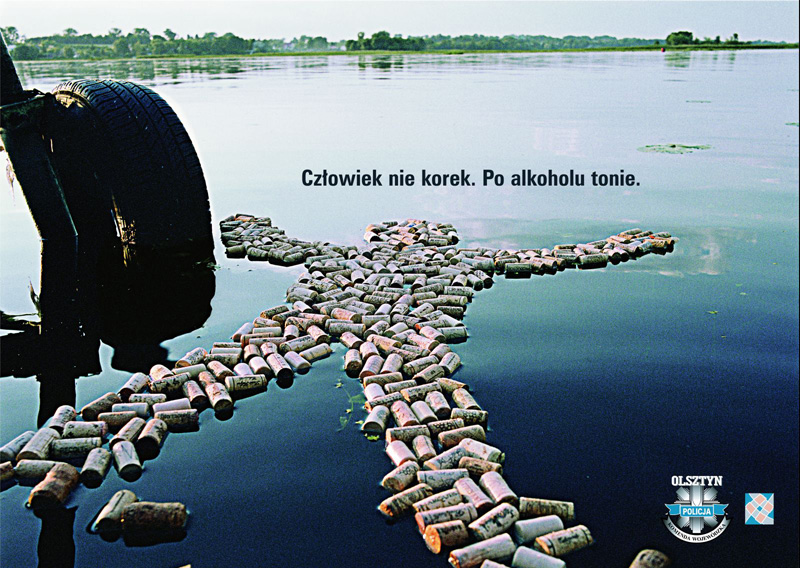 Kampania społeczna - ŻYCIE - plakat (KWP Olsztyn)