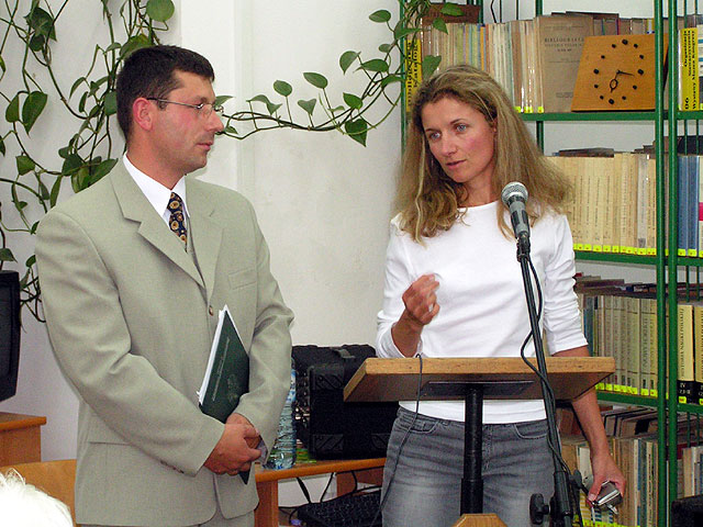 Cecile Dutrone i Wojciech Gudaczewki