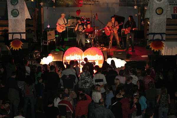 Koncert finałowy podczas finału WOŚP 2007r. foto: Jacek Piech