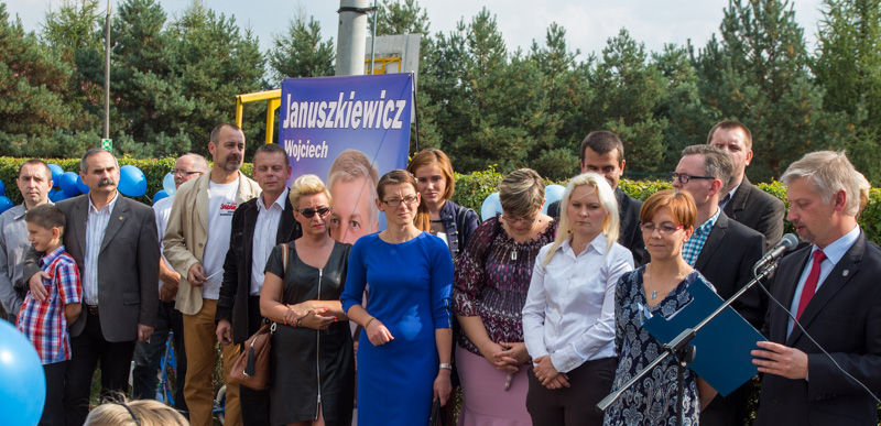 Prezentacja kandydatów KWW Niezależni Ostródzianie Wojciecha Januszkiewicza. foto: OstrodaOnline.pl